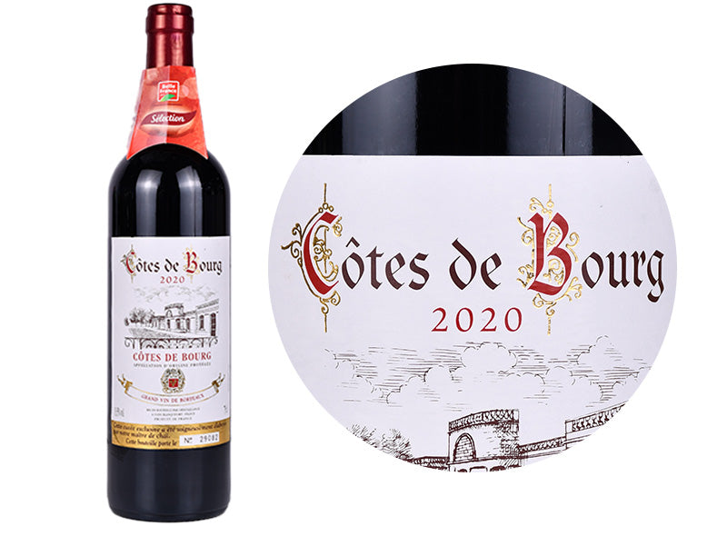 Cotes de Bourg rouge 2020
