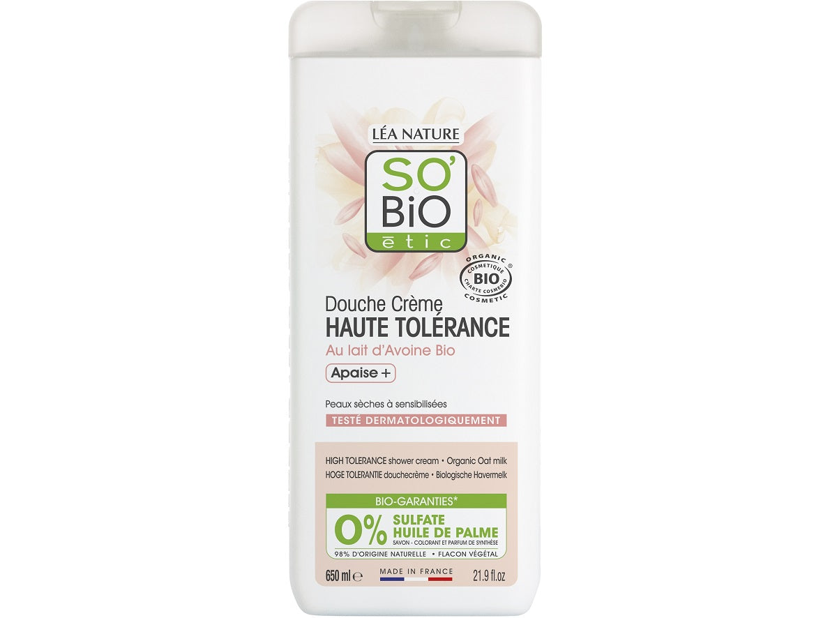 Creme De Douche Haute Tolerance Lait Davoine Bio