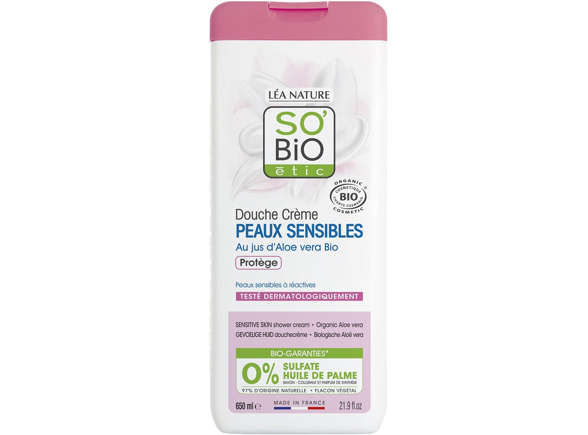 Creme De Douche Peaux Sensibles Jus Dalœ Vera Bio