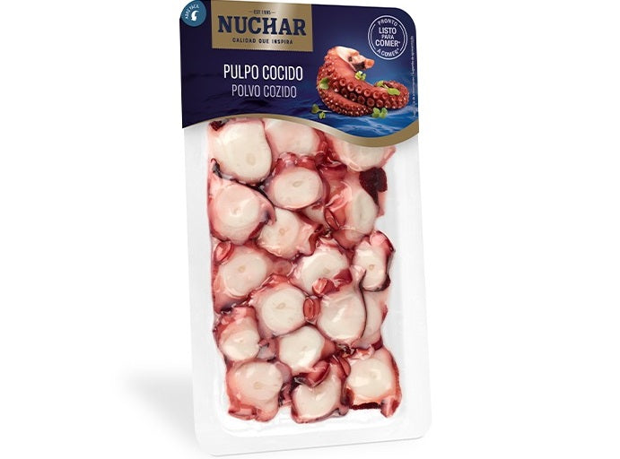 Rodajas De Pulpo Cocido Poulpe Cuit En Lamelles