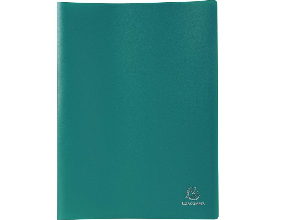 Protege Documents Souple 40 Pochettes, 80 Vues Vert