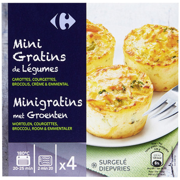 4 Mini Gratins De Legumes