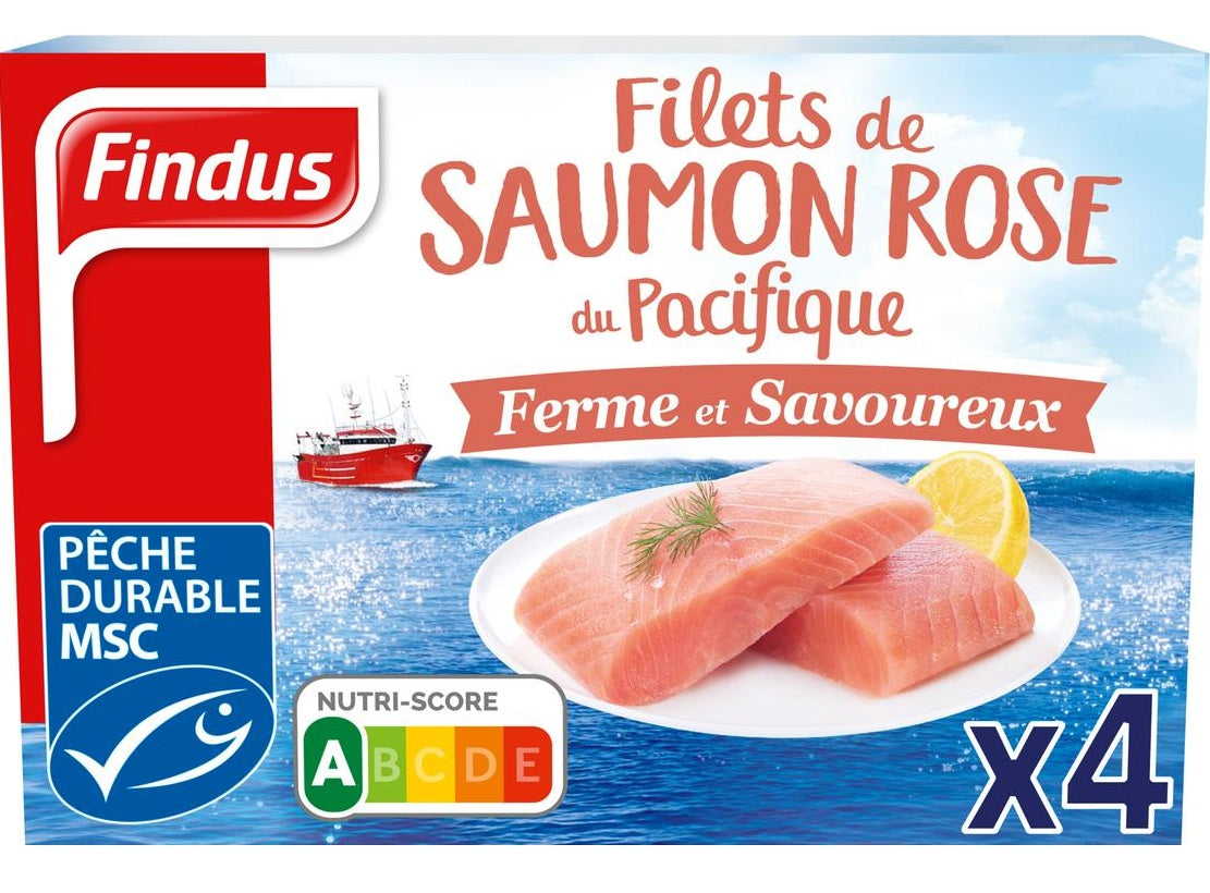 Filets De Saumon Rose Du Pacifique Sauvage
