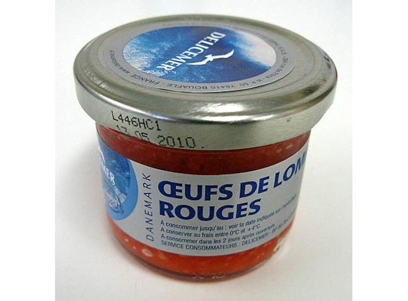 red lumpfish eggs fish/labarre (#122468)