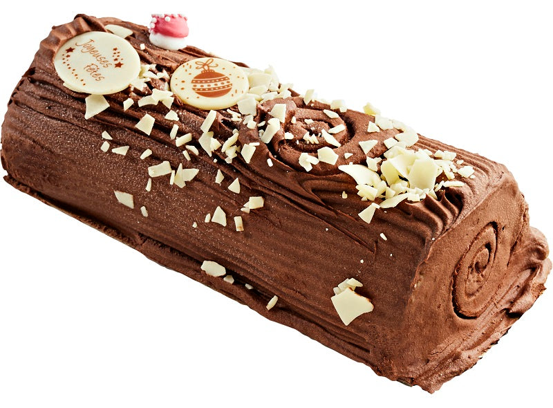 Buche Patissiere A La Creme Au Beurre Et Ganache Chocolat