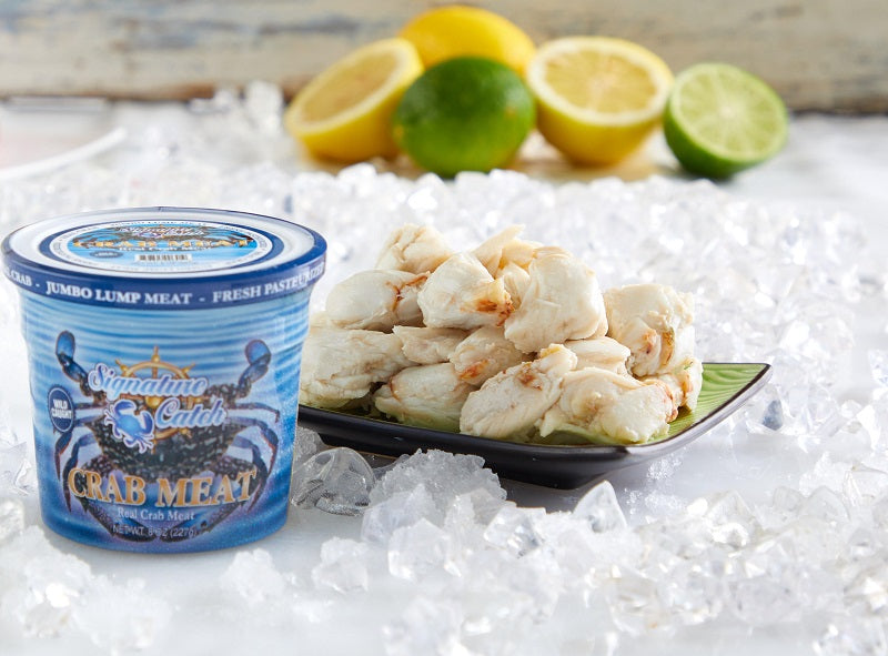 Gros Morceaux De Chair De Crabe Sauvage