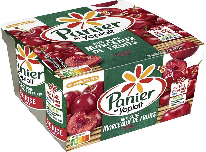 Panier De Yoplait Cerise