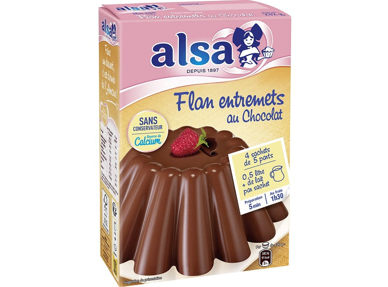 Preparation Flan Entremets Au Chocolat