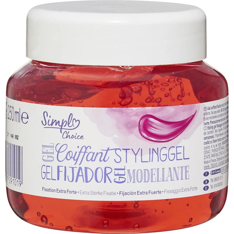 Gel coiffant fixation extra forte