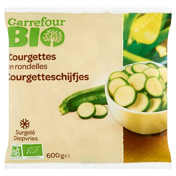Courgettes En Rondelles Bio