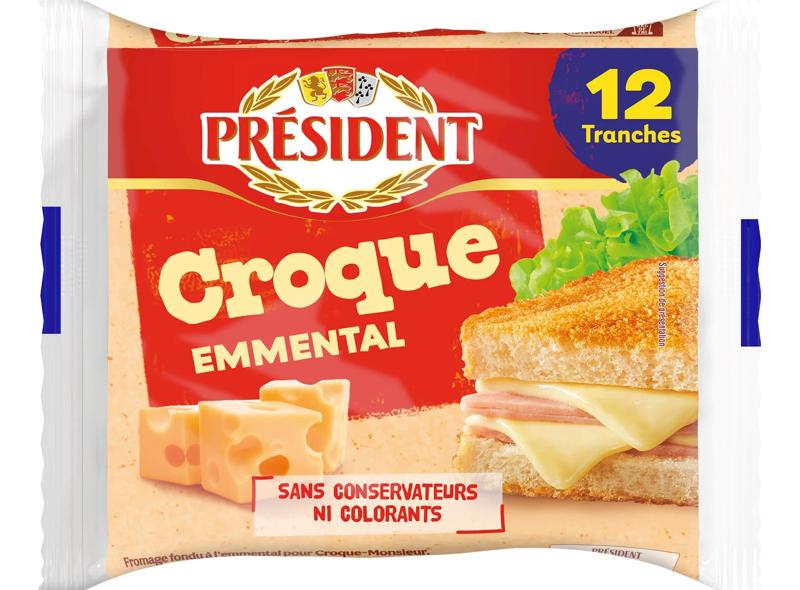 Fromage En Tranches Pour Croque-Monsieur