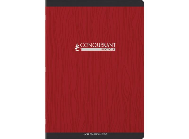 Cahier Pique Rouge, 96 Pages, Grands Carreaux, 21X29.7Cm, Papier 70G