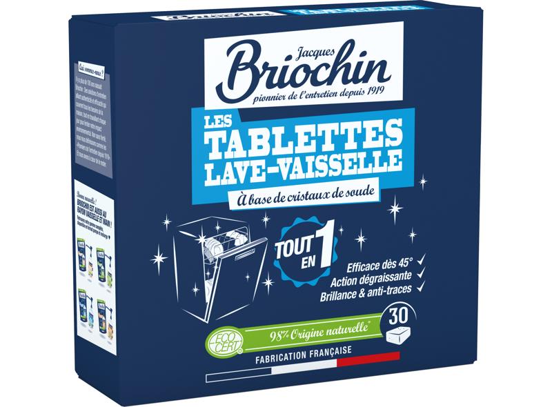 Tablettes Lave Vaisselle A Base De Cristaux De Soude Tout En 1