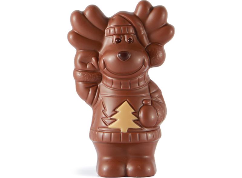 Moulage Alces Lelan Au Chocolat Au Lait Decore