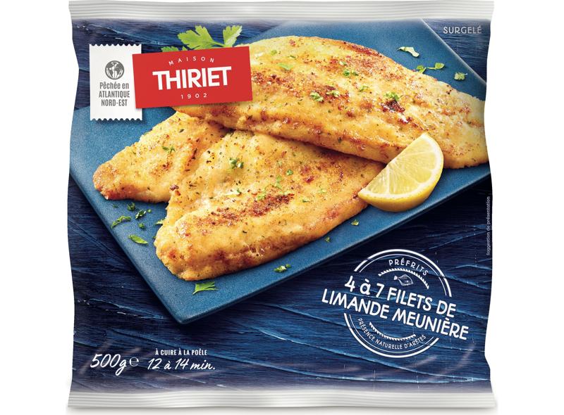 Filets De Limande Meuniere Citron-Persil, Prefrits
