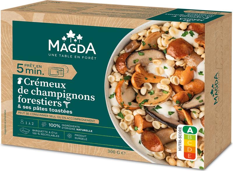Cremeux De Champignons Forestiers Et Ses Pates Toastees
