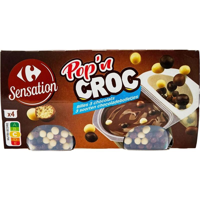 Cremes Dessert Aux Billes Aux 3 Chocolats