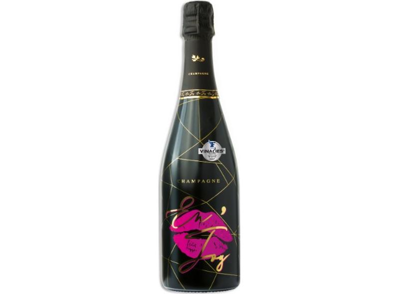 Champagne Cuvee En'Joy Bouteille Noire