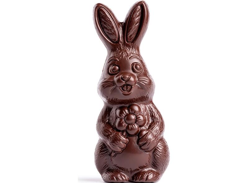 Moulage Artisanal Marguerite Au Chocolat Au Noir