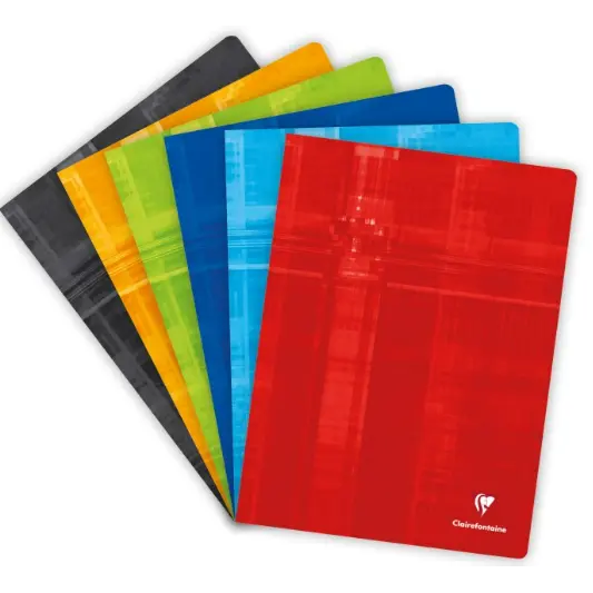 EXERCISE BOOK 24X32CM 144PG 90G SEYES ASSORTEDX1PC (#126110)