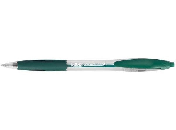 Stylo Bille Bic Atlantis Classic Retractable Vert