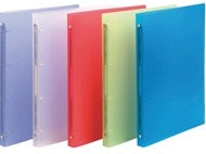 Classeur 4 Anneaux Semi-Rigide Couleurs Assorties 21X29.7Cm