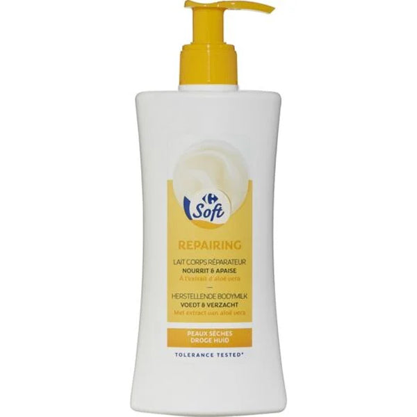 Lait corps reparateur, nourrit et apaise