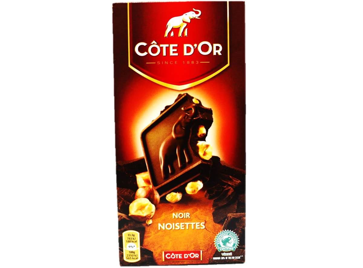 Chocolat Noir Aux Noisettes Entieres