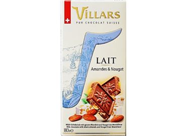 Pur Chocolat Suisse Au Lait, Amandes Et Nougat