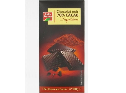 Chocolat Noir 70% Cacao Degustation