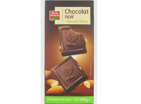 Chocolat Noir Amandes Entieres