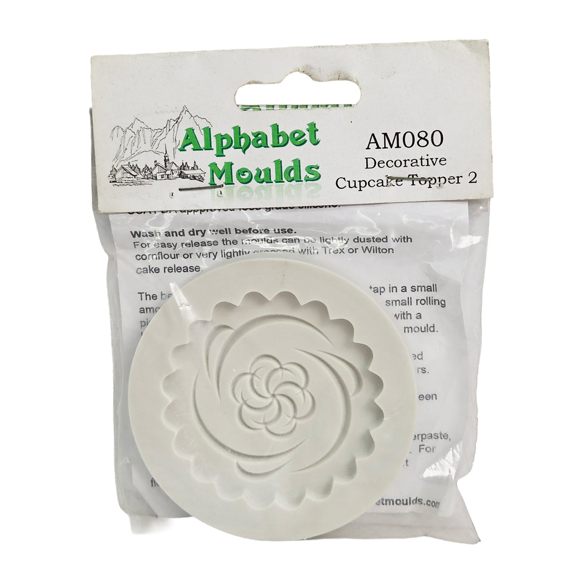 SILICON MOULD-CUPCAKE TOPPER2 AM0080 (#55429)