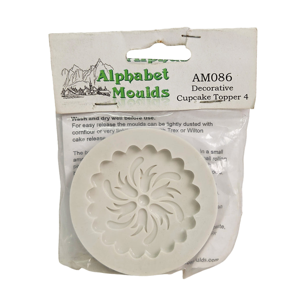 SILICON MOULD-CUPCAKE TOPPER4 AM0086 (#55432)