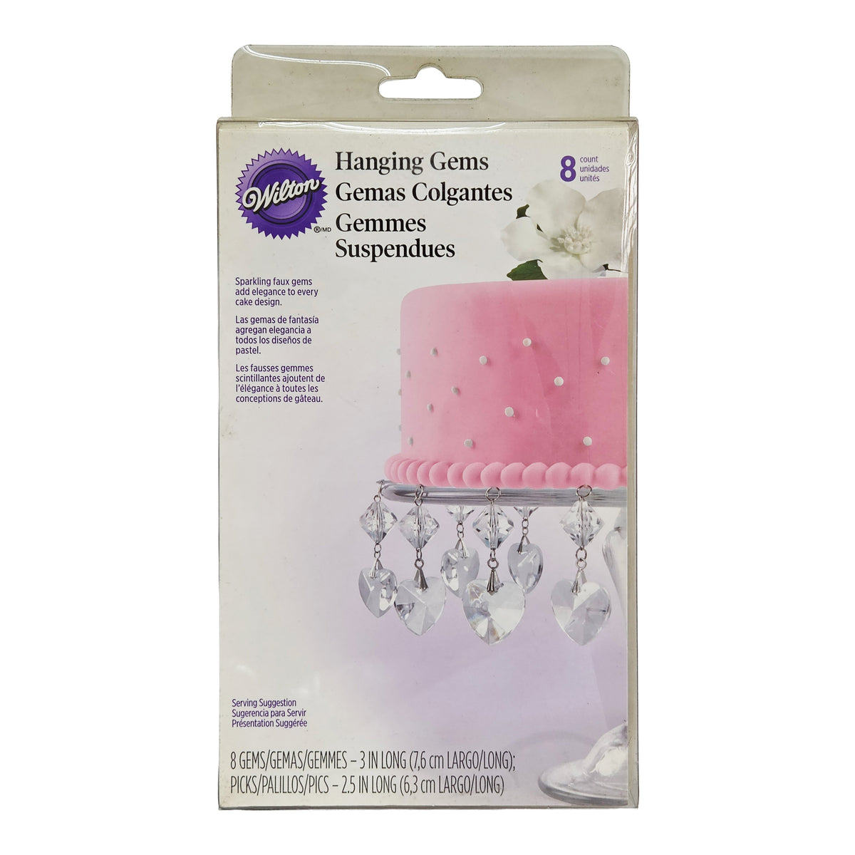 HEART HANGING GEMS 120-1185 (#57208)