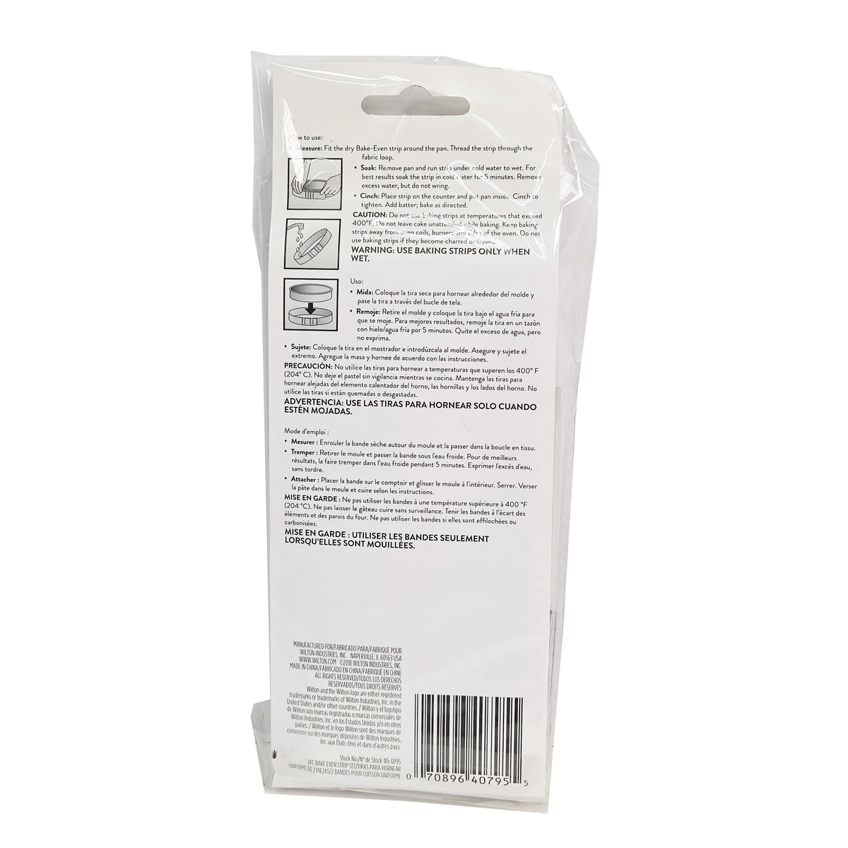BAKE-EVEN CAKE STRIPS 2 PIECES 35IN X 1.5IN EACH (#58145)