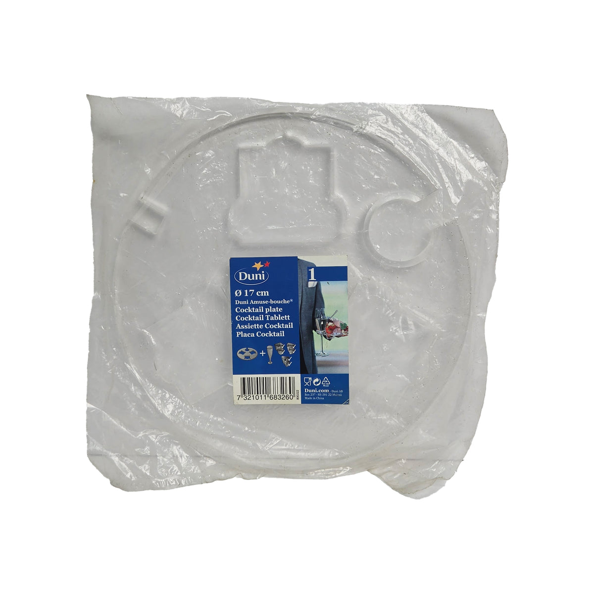 COCKTAIL PLATE Ø 17 CM (#60651)