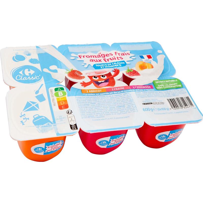 Fromage Frais Aux Fruits