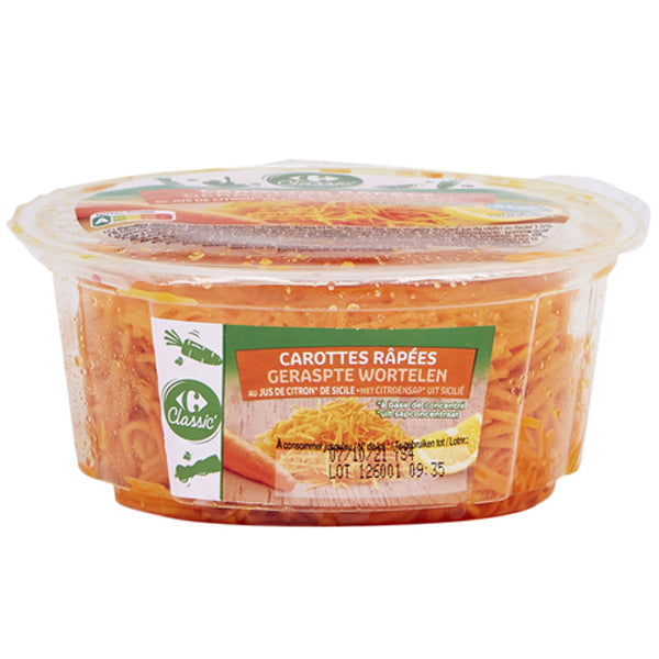 Carottes Rapees Au Jus De Citron