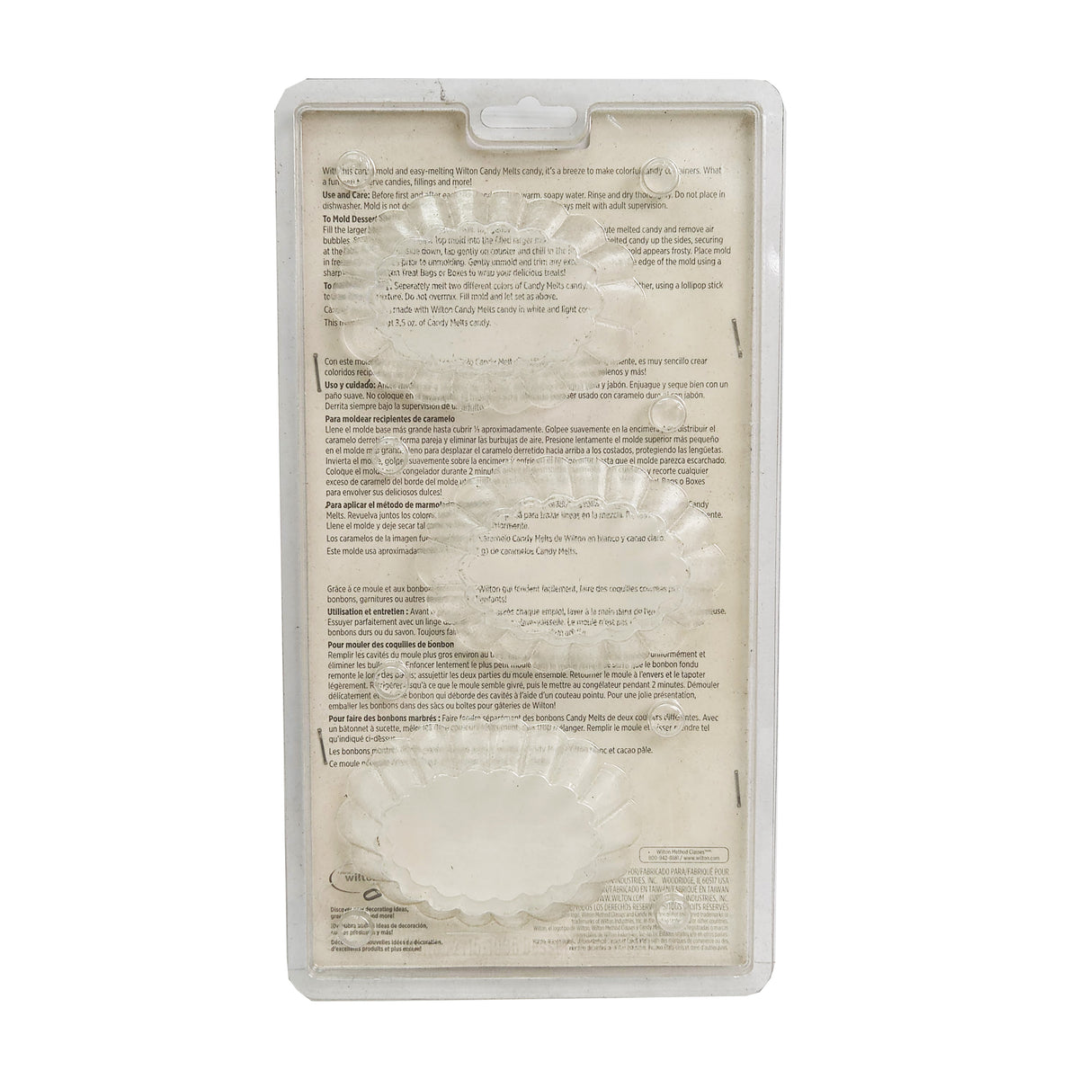 CANDY MOLD 3 CAVITIES (#63903)