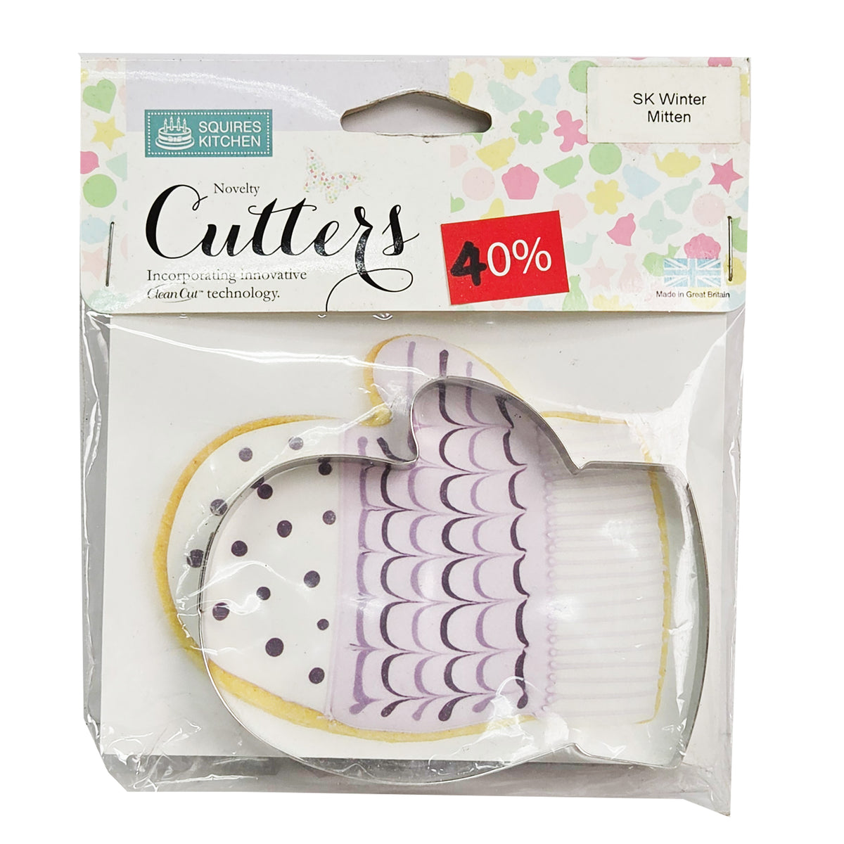 WINTER MITTEN COOKIE CUTTER (#64224)