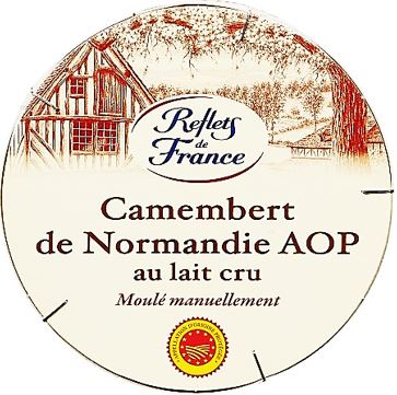 Camembert De Normandie Aop Au Lait Cru, Moule Manuellement