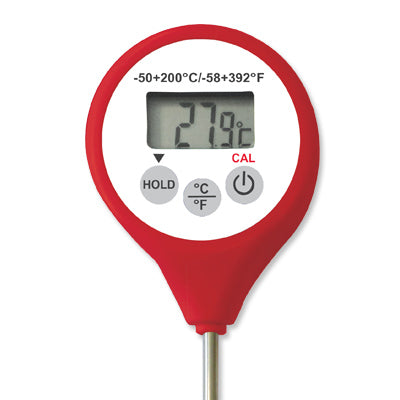 digital thermometer (red) (-50â°c+200câ°c) (#66516)