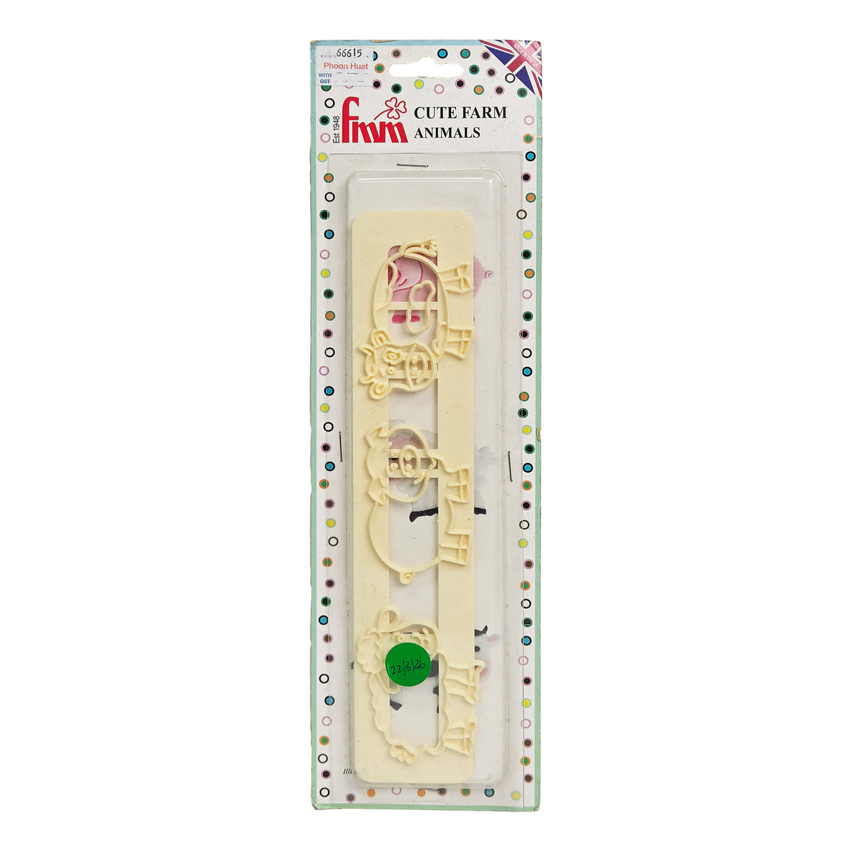 CUTE FARM ANIMALS TAPPIT 3 DESIGNS (#66615)