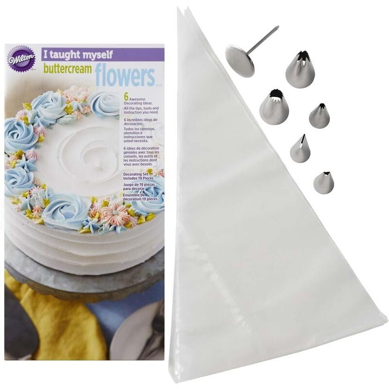i taught myself set buttercream flower 2104-7857 (#67225)