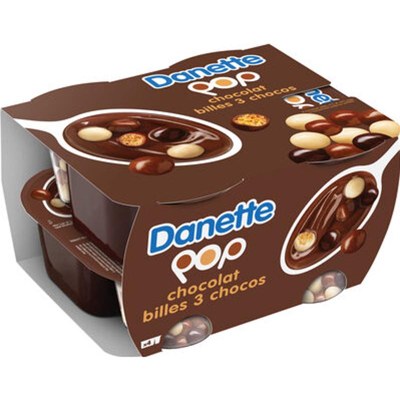 Danette Pop Chocolat Billes