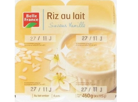 Riz Au Lait A La Vanille