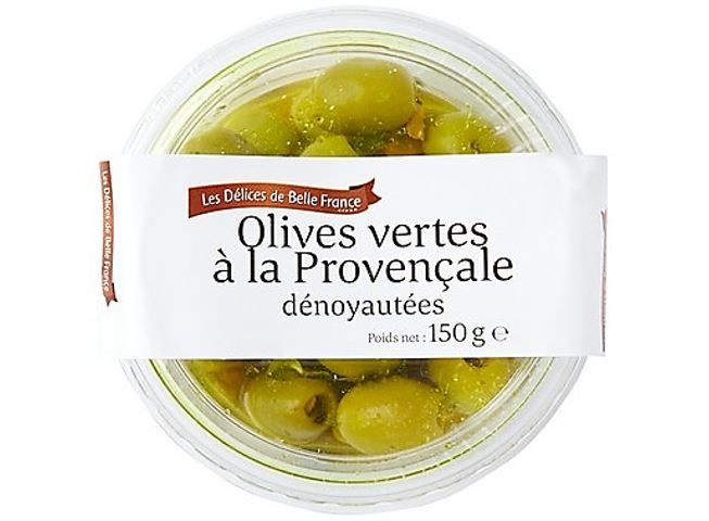 Olives Vertes A La Provencale Denoyautees