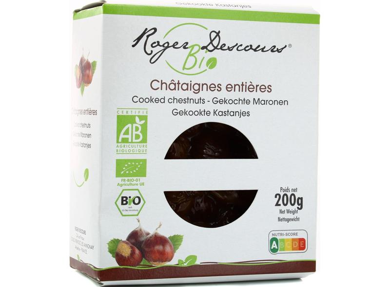 Marrons Bio Cuits Emballes Sous Vide