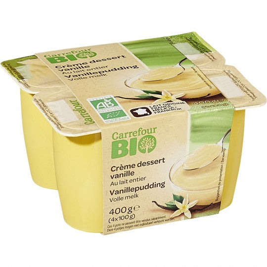 Creme Dessert Vanille Bio