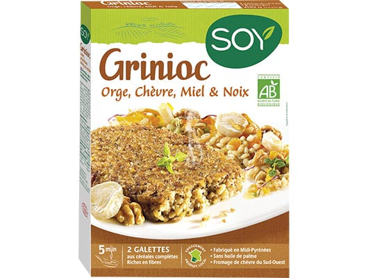 Grinioc Orge, Chevre Miel & Noix Bio